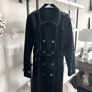 BCBG max black wool winter coat